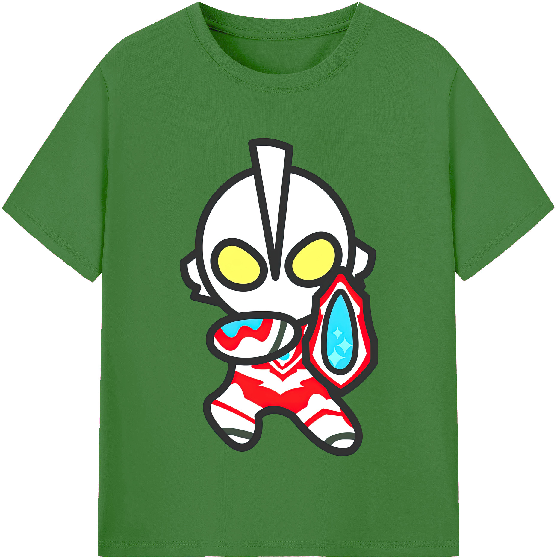 （画像用） ウルトラマン Ultraman レディースカジュアルプリントTシャツ（綿100％）